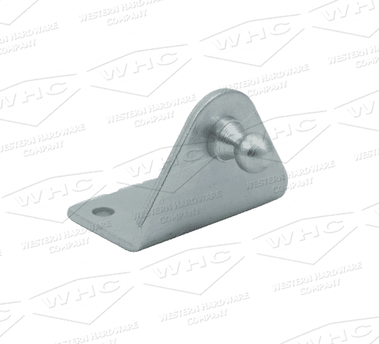 Right Angle Mounting Bracket with 10 MM Ball Stud - Front