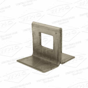 Steel weld-on lid catch striker WHCLC-SHORT (.97 H short height) for spring loaded slam latches on toolboxes & service bodies