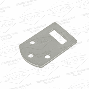 Zinc plated gate latch corner keeper bracket Part WHCGLFL for corner assemblies