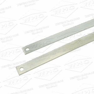 Flat tailgate lock rod WHCTGR (5/8" x 21" with holes at each end) for service bodies & stake beds