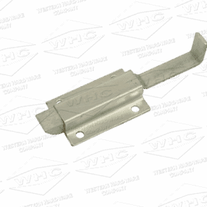 Zinc plated spring loaded bolt slam latch with finger pull tab Part WHCDL13 for gates & enclosures