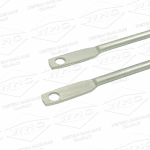 Double coined lock rod WHCLRXX-DS series (both ends coined, stock lengths 30"-48") for Western Hardware lock pockets on service bodies & toolboxes