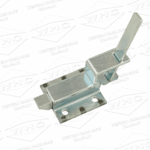 Zinc plated spring loaded bolt slam latch with pivot tab Part WHCDL4 for gates & toolboxes