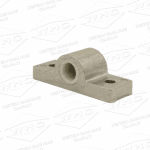 Aluminum end hinge block Part WHCHB2-R 3/4 view pillow block for service bodies & toolboxes