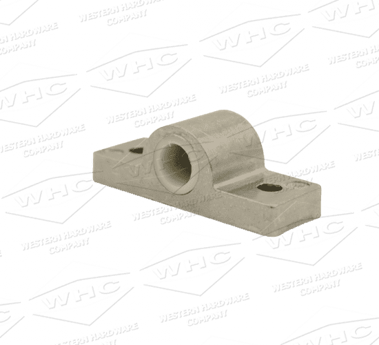 Aluminum end hinge block Part WHCHB2-R 3/4 view pillow block for service bodies & toolboxes