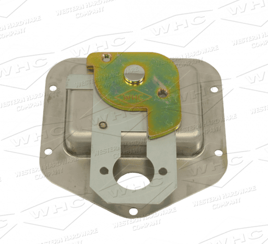 Top view of a mechanical component with wires and connectors.