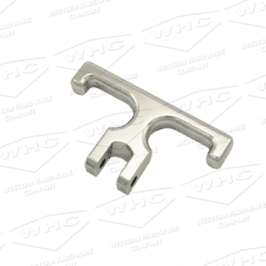 Replacement T-handle with roll pin WHCTH for Western Hardware lock pockets on service bodies & toolboxes - back