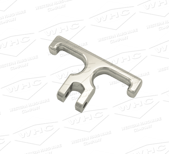 Replacement T-handle with roll pin WHCTH for Western Hardware lock pockets on service bodies & toolboxes - back